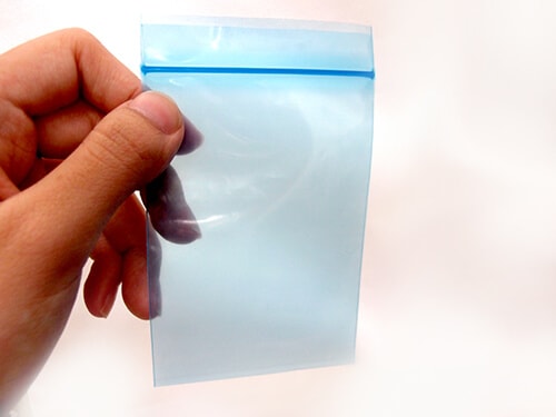 チャック付帯電防止ポリ袋 | 包装資材のfinepack
